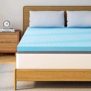 Maxzzz Queen Mattress Topper,3 Inch Ventilated Design Memory Foam Queen Mattress Topper