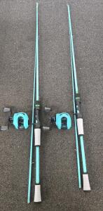 OneBass (1) 6.5' And (1) 7' Rod And Reel Combo- New In Box
