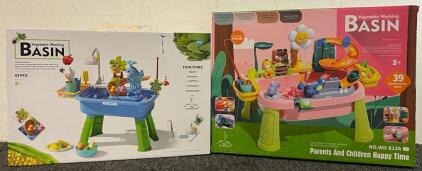 (2) Toddlers Wash Basin Play Sinks