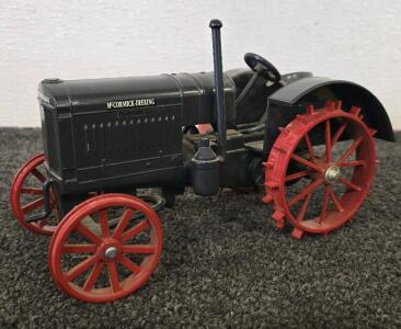 McCormick-Deering 15-30 Die-cast Model Tractor, Black and Red, 1:16 Scale