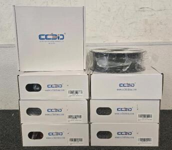 (7) Rolls Of 1.75mm 3D Printer Filament