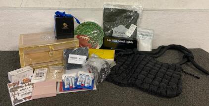 ALL NEW!!! Mermaid Gift Set, Puffer Tote Bag, Small Leggings, Cargo Pants, Preserved Flower Box, Car LED Hood Lights, Jar Spout Lids, Toothbrush Head Replacements, Kitchen Salt, And More