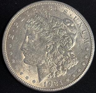 1921-S Morgan Silver Dollar Coin