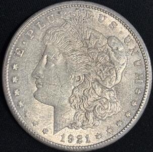 1921-S Morgan Silver Dollar Coin
