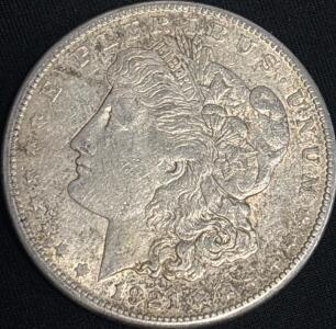 1921-S Morgan Silver Dollar Coin