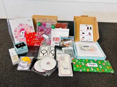 Phone Cases, Happypop Socks, Picture Frames, Letter Openers, Manual Paper Shredder, Tablet Case, Charlie Rich Cd, and More