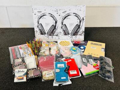 Wall art, Phone Cases, Keychains, Fun Straws, Screen Protectors, Tv Remotes, AirPod Cases, and More