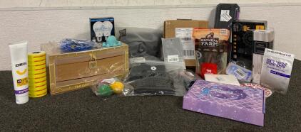 ALL NEW!!! Mermaid Gift Sets, 3/8&rdquo; Drive Click Torque Wrench, (10) Strawberry Street Saucers, Urban Naturals Vanilla Bean Aromatherapy Reed Diffuser, Nitrile Gloves, Phone Case, Beauty Blenders, And More