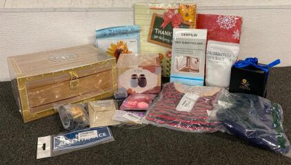ALL NEW!!! Mermaid Gift Set, Silicone Wine Cups, Bed Sheet Holder, Preserved Flowers Box, Window Cling, Sweater, Stickers, And More