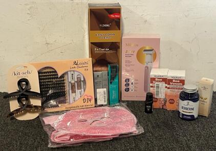 2-In-1 Electric Razor, Lash Clusters Kit, Coffee Brown Hair Dye, Face Icing Mask & More