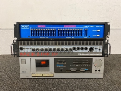 Akai Stereo Cassette Deck, Backline 350, MXR