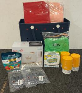 Rubber Beach Tote W/ (2) Felt Inserts & Baby / Children&rsquo;s Goods
