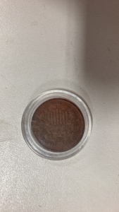Large 1866 Penny