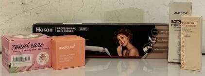 Hoson 1/2 Inch Professional Curling Iron & Self Care Products