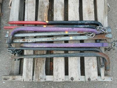 Weight-Distributing Hitch Spring Bars 4 Pairs