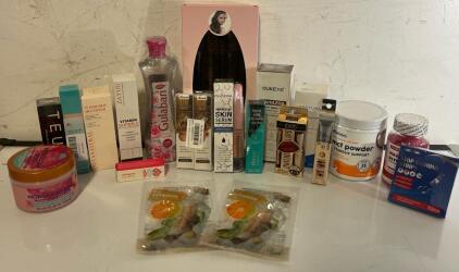 Self Care Products Including Heatless Curlers, Skincare & More