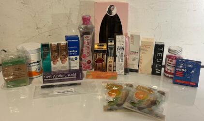 Self Care Products Including Heatless Curlers, Skincare & More