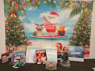 CC3D PLA MAX Filament Light Gray 1.75 mm 3D Printer Filament 1KG 2.2LBS, Santa On A Paddle Board Wall Hanging, SXCY for 2022-2024 2025 Rivian R1T R1S Windshield Sunshade, (2) Gender Reveal Kits, (2) 6 Pack Auto Tack Cloths, And More!