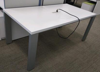 6'x 3'x 2&frac12;' (White) Conference Table