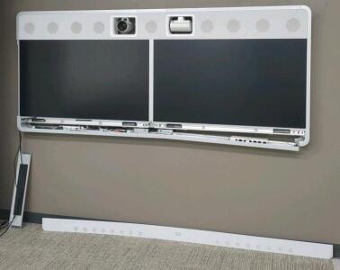 125"x 50" Cisco Webex Room Series Device