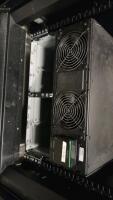 2'x 3'4&frac12;"x 7'2" (Black) Data Server Tower - 7