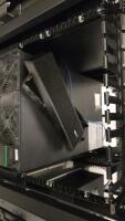 2'x 3'4&frac12;"x 7'2" (Black) Data Server Tower - 8