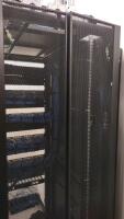 2'x 3'4&frac12;"x 7'2" (Black) Data Server Tower - 10