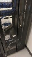 2'x 3'4&frac12;"x 7'2" (Black) Data Server Tower - 11