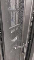 2'x 3'4&frac12;"x 7'2" (Black) Data Server Tower - 3