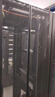 2'x 3'4&frac12;"x 7'2" (Black) Data Server Tower - 6