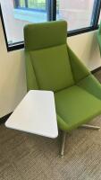 (1)Swival Chair With Swinging Small Table 33inx30in - 2
