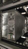 2'x 3'4&frac12;"x 7'2" (Black) Data Server Tower - 8