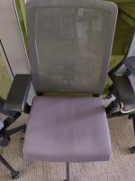 (7) Haworth Very Chair Mesh Back Fully Adjustable Model-Value $400-$900-Slightly Damaged - 11