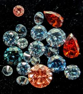 Assorted Color Lab Diamonds