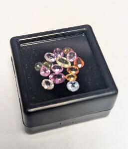 $200, NATURAL FANCY COLOR SAPPHIRE ASSORTEF SIZE (APP 3ct)GEMSTONE, retail value $200