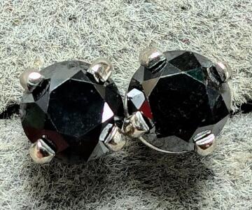 10K Black Diamond Ring