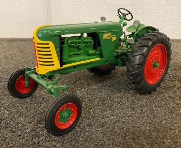 Oliver Row Crop 88 Model Tractor, 1/16 Scale, Diecast Metal