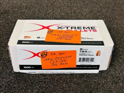 (200) Rnds Of 38 Spec. 158 Gr. JHP+ JFP