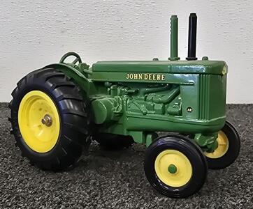 John Deere AR Toy Tractor, Die-cast Metal, Green and Yellow
