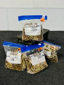 (1000) Count .223 Cleaned Brass Casings