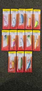 (13) Crank Bait Lures- New In Box