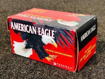 (500) Rnds. 22 LR American Eagle Brick 40 Gr.