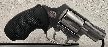 Taurus Model 85 Revolver, .38 Special, Stainless Steel, Rubber Grip, Serial KF37327