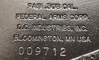 Federal Arms Corp. FA91 .308 Semi-Automatic Rifle, 18" Barrel, TEN EXTRA MAGAZINES! SN: 009712 - 7