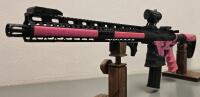 Tennessee Arms AR-15 Semi-Automatic Rifle, Pink/Black, Primary Arms Optic - 6