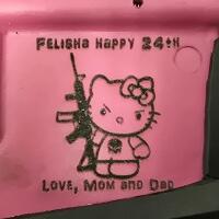 Tennessee Arms AR-15 Semi-Automatic Rifle, Pink/Black, Primary Arms Optic - 11