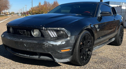 2010 FORD MUSTANG - RED LEATHER INTERIOR!