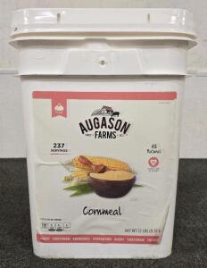 Augason Farms Cornmeal- 22lb Survival Bucket Sealed