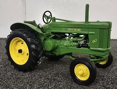 John Deere Model 60 Tractor, 1/16 Scale Diecast, Green/Yellow