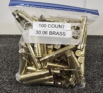 (100) Count .30-06 Brass